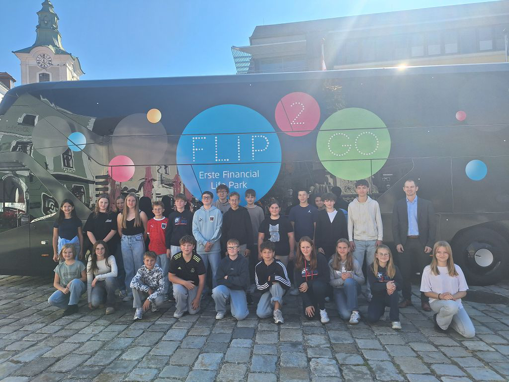 🚌💡 Der FLiP2Go-Bus macht Halt bei uns!