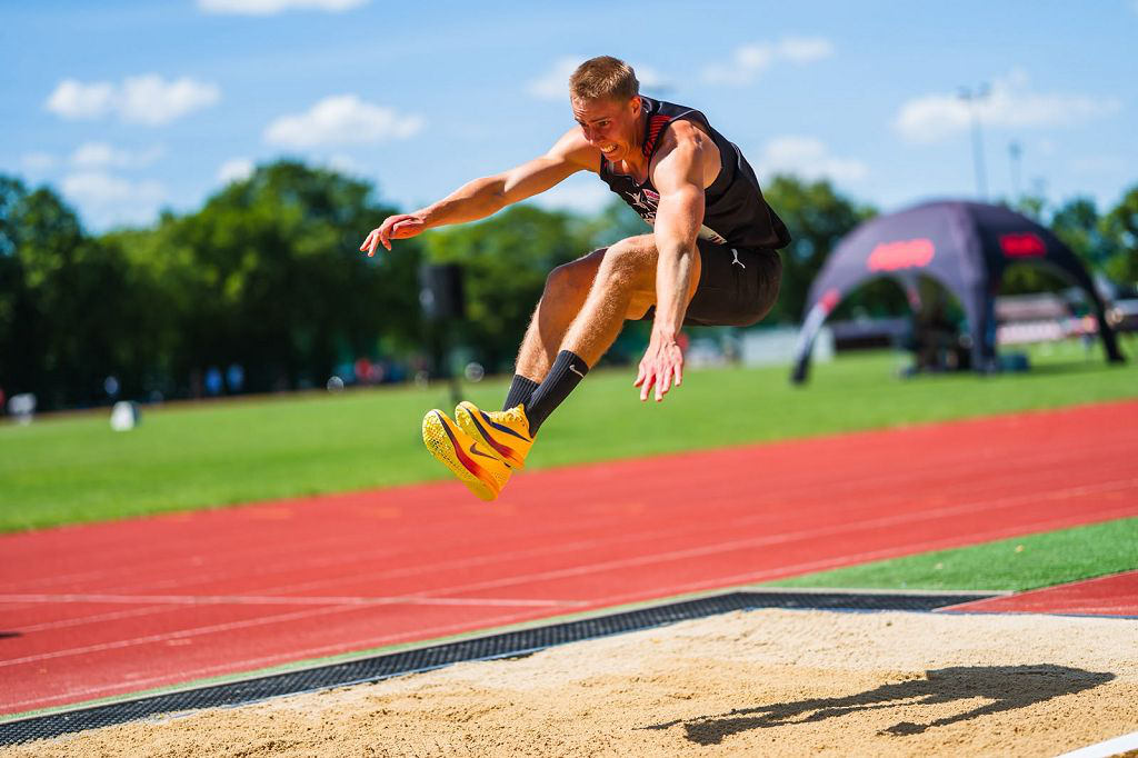Leichtathletik-Workshop mit 'unserem' Lorenz